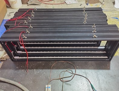 包头包头停车场型材灯箱